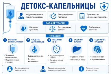 Капельница от наркотиков на дому в Хабаровске