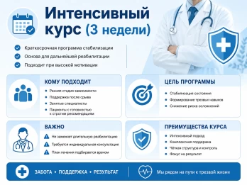 Реабилитация за 21 день в Хабаровске